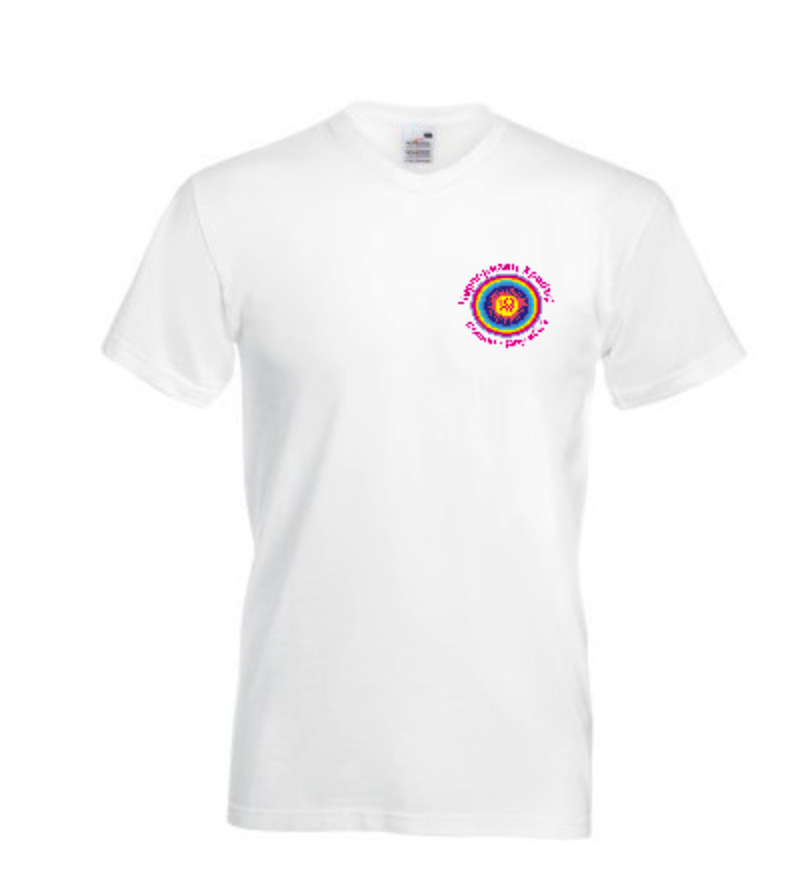 Бяла тениска за спорт